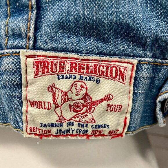 True Religion Jimmy Cropped Jean Jacket - Picture 3 of 6